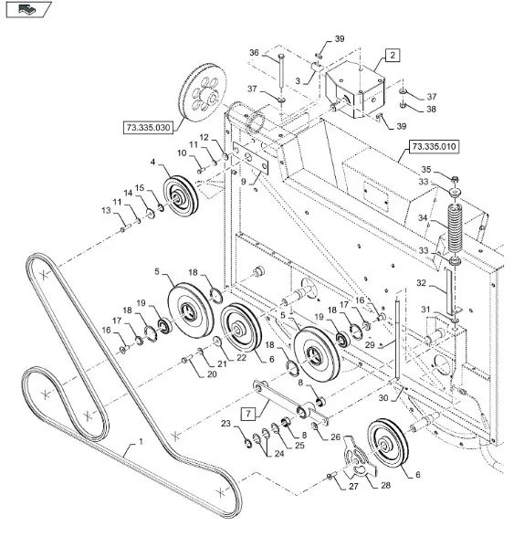 48032512 - коробка привода