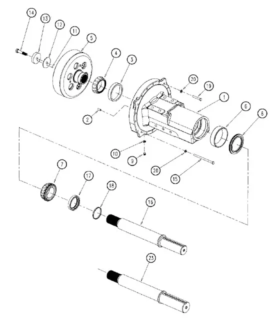 237698A1 - Обойма наружн. подш. внешн. полуоси моста TGT8./Mg., TJT9./St.