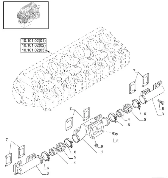 504142535 - патрубок