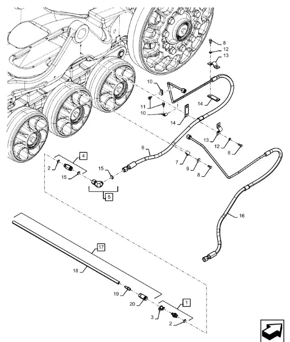 48190698 - трубка гидравлическая